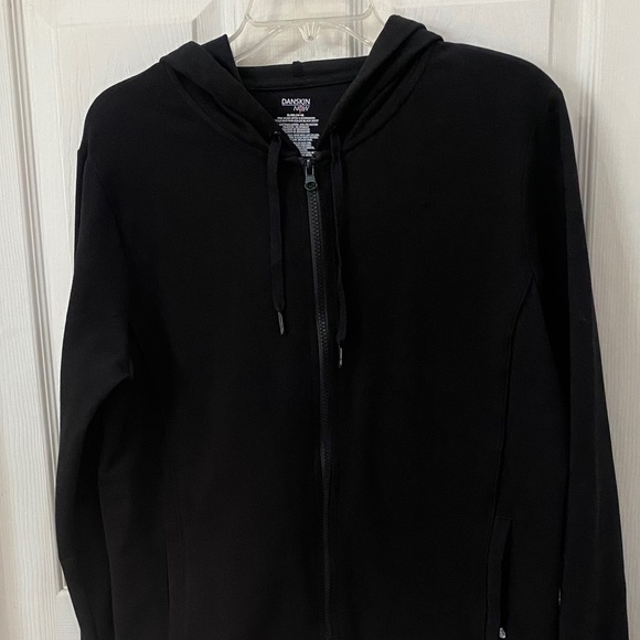 Danskin black sweat jacket, size XL - Picture 2 of 5